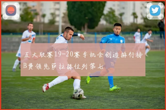 五大联赛19-20赛季机会创造排行榜B费领先萨拉赫位列第七